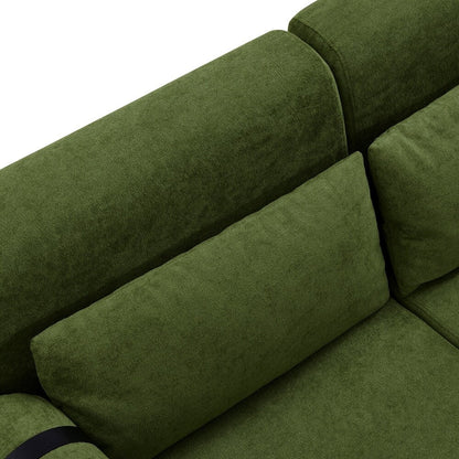 Divano a 2 posti da 59 pollici con porte USB flessibili