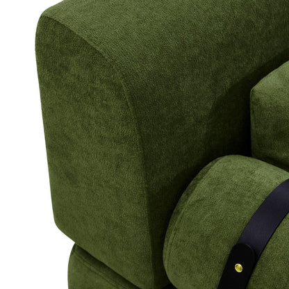 Divano a 2 posti da 59 pollici con porte USB flessibili