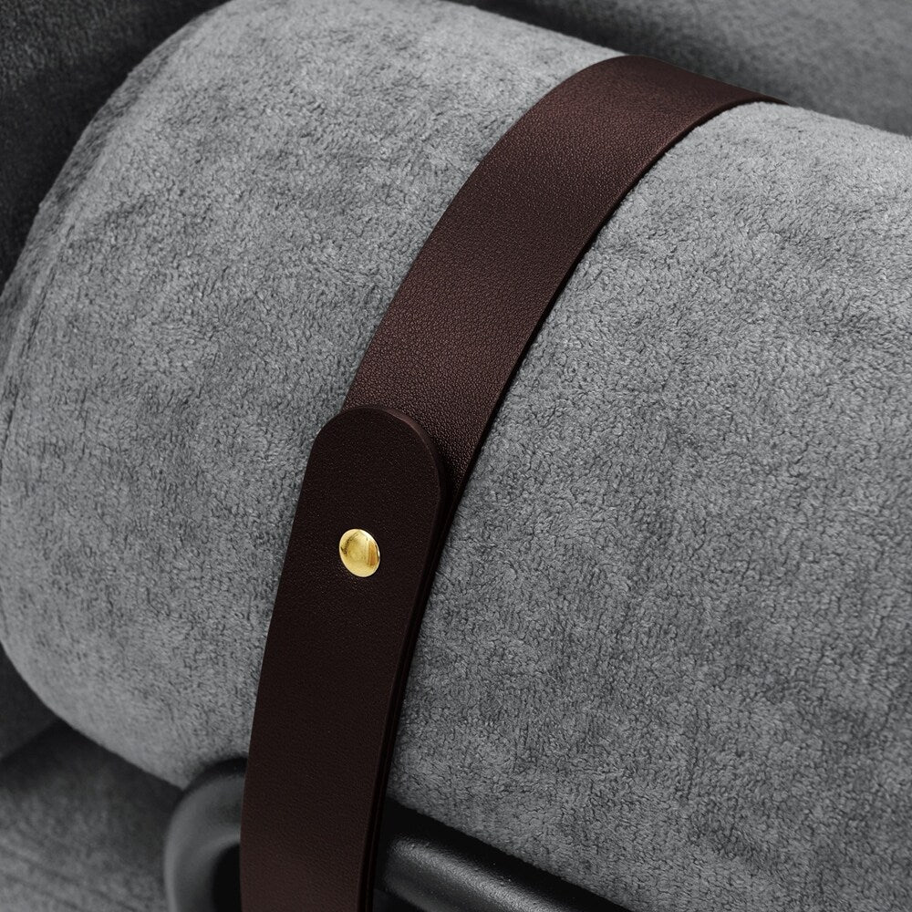 Divano a 2 posti da 59 pollici con porte USB flessibili