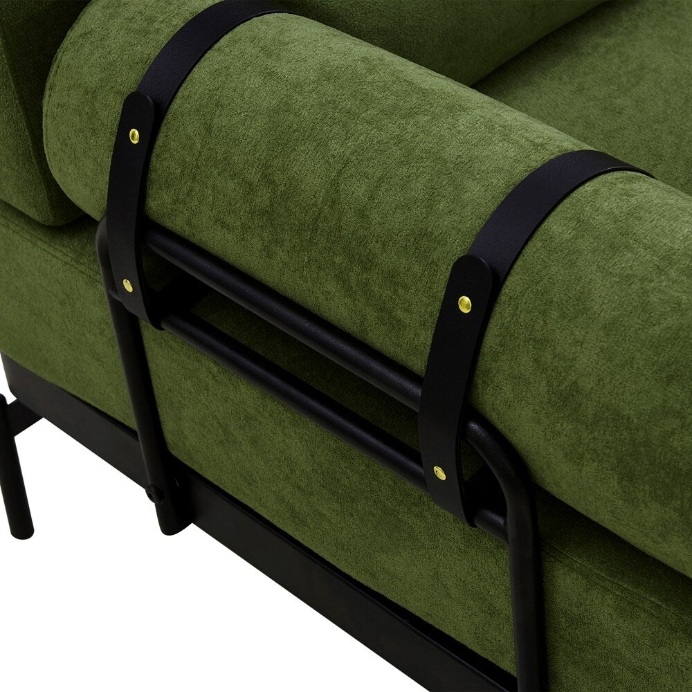 Divano a 2 posti da 59 pollici con porte USB flessibili