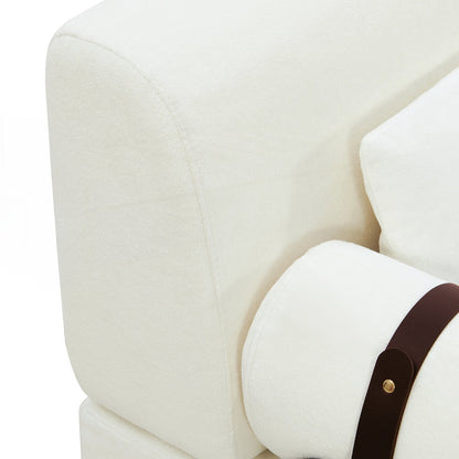 Divano moderno a due posti da 59 pollici