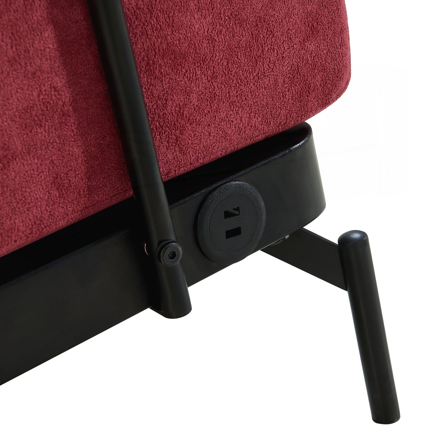 Divano moderno a due posti da 59 pollici