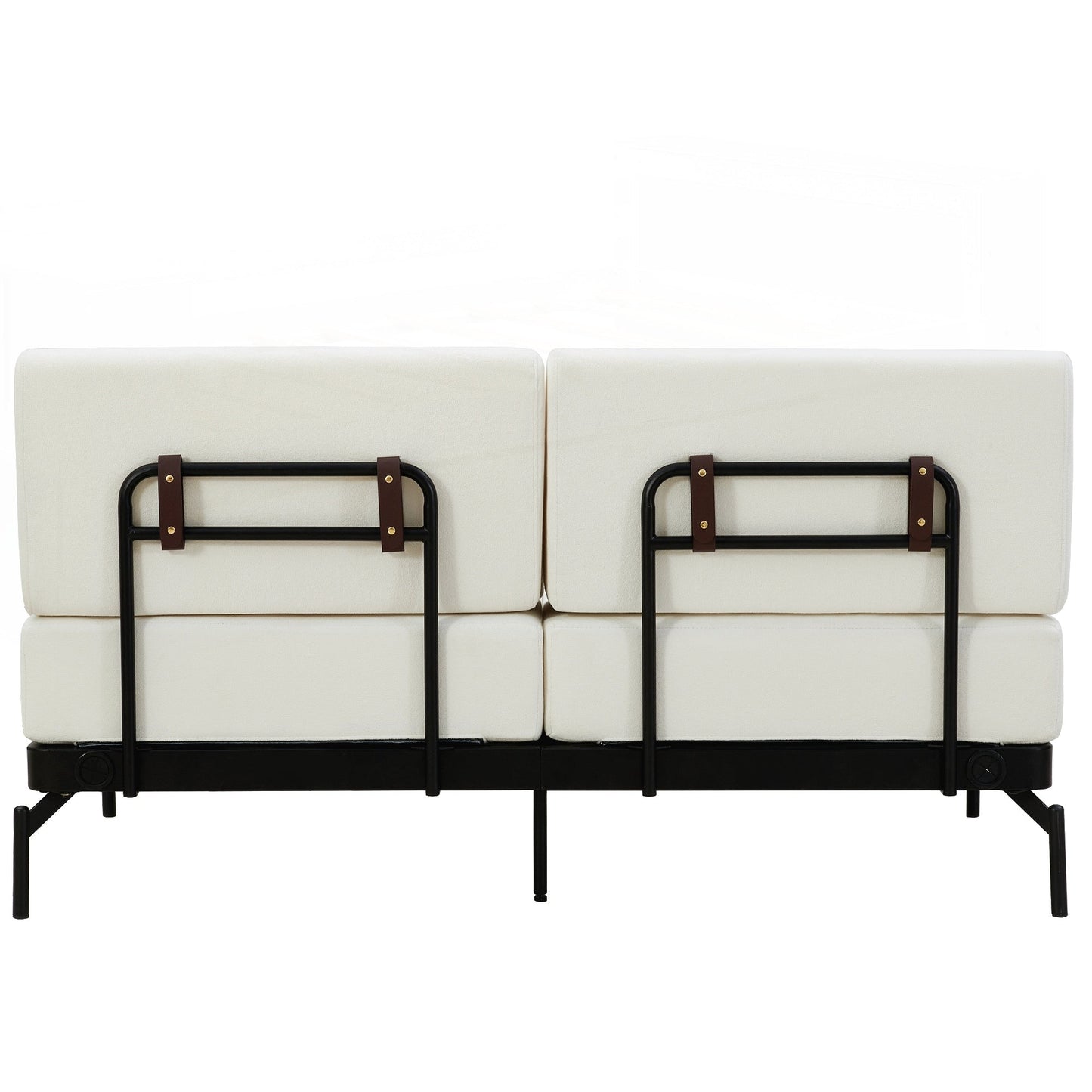 Divano moderno a due posti da 59 pollici