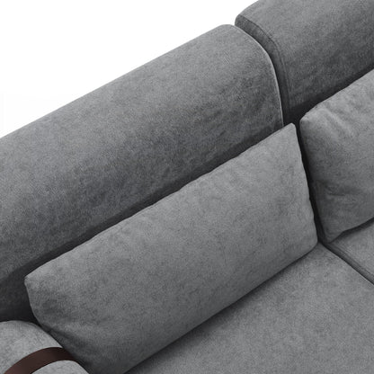 Divano moderno a due posti da 59 pollici