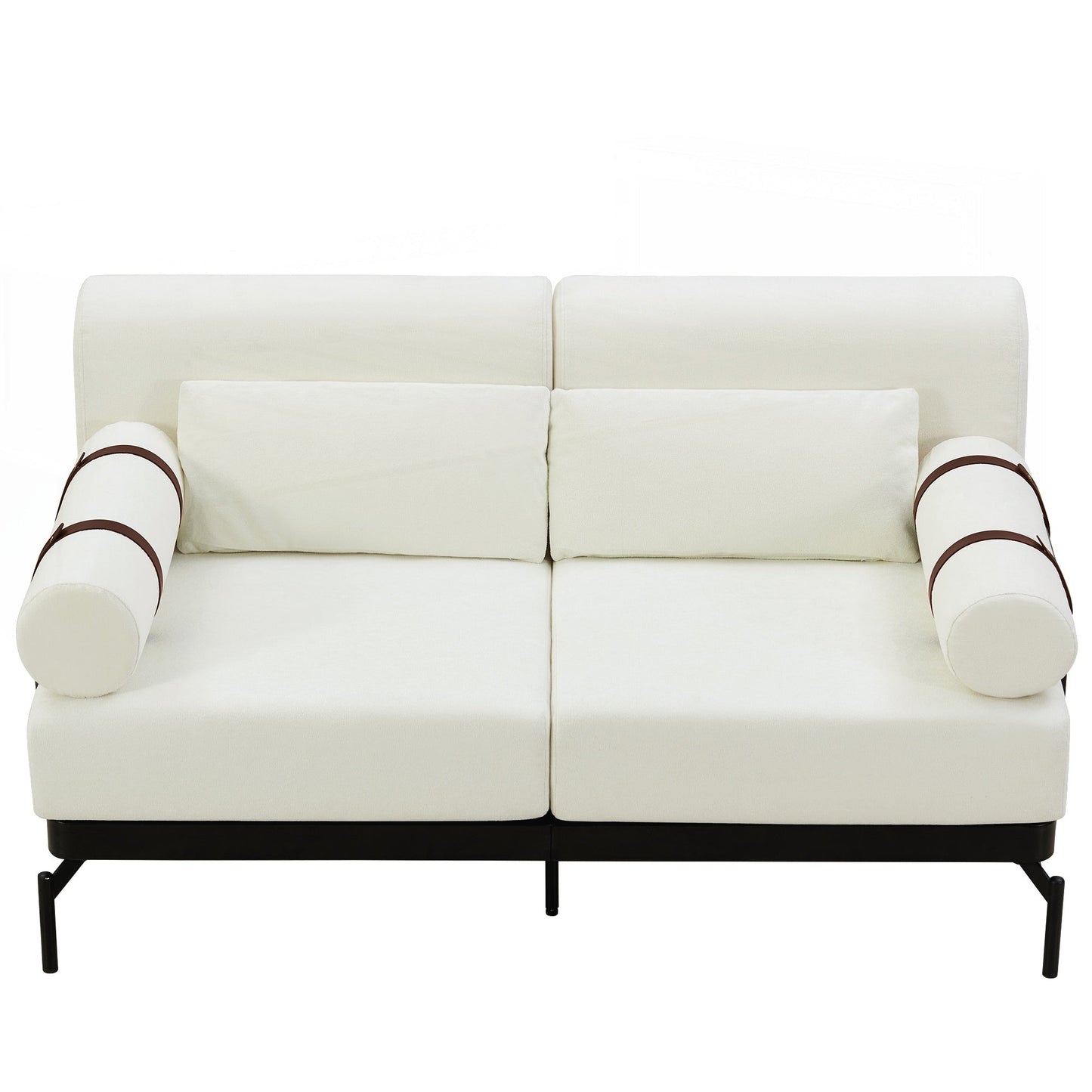 Divano moderno a due posti da 59 pollici