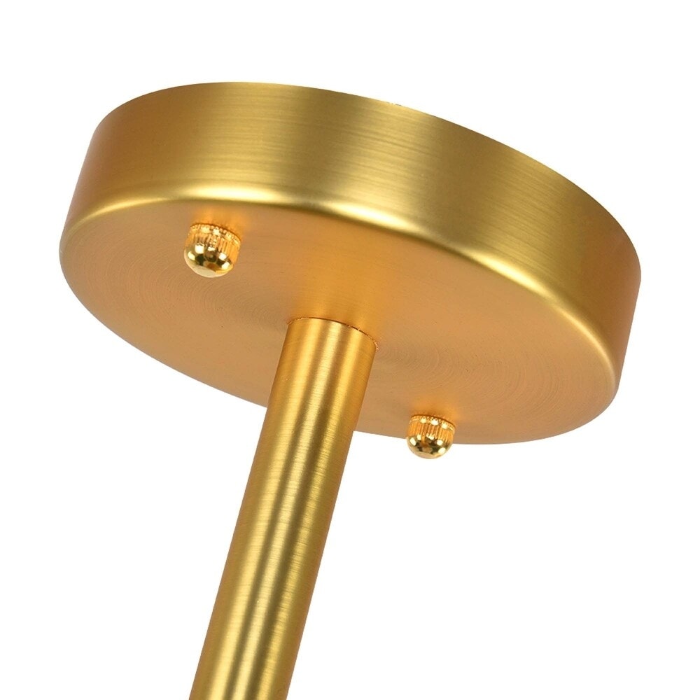 Lampada da soffitto semi-incassata Sputnik Linear Cluster a 6 luci, moderna e dimmerabile, industriale