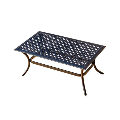 PATIO FESTIVAL Set da conversazione in metallo per esterni da 6 pezzi