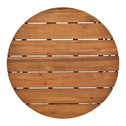 Set di divani componibili da esterno da 6 pezzi con tavolini rotondi impilabili e divano con cuscini