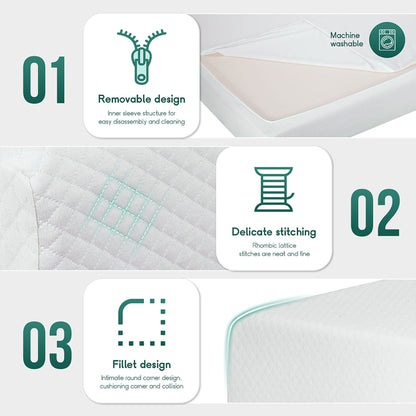 Materasso in memory foam con infusione di gel da 6 pollici