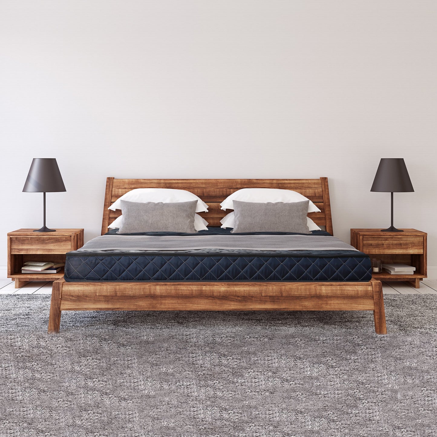 Materasso in schiuma da 6 pollici con rivestimento in tessuto resistente all'acqua