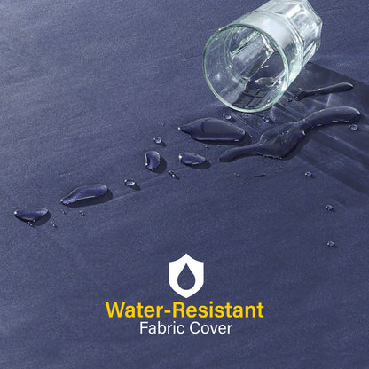 Materasso in schiuma da 6 pollici con rivestimento in tessuto resistente all'acqua