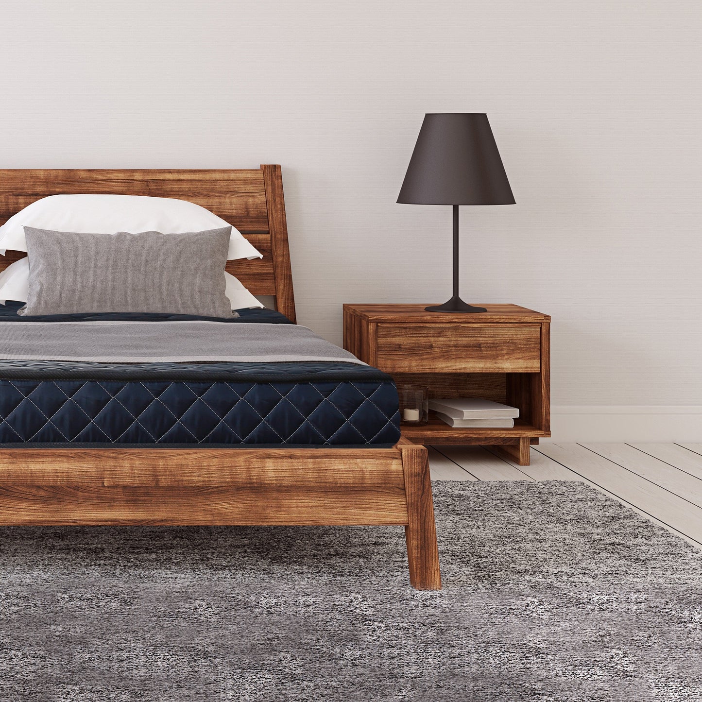 Materasso in schiuma da 6 pollici con rivestimento in tessuto resistente all'acqua