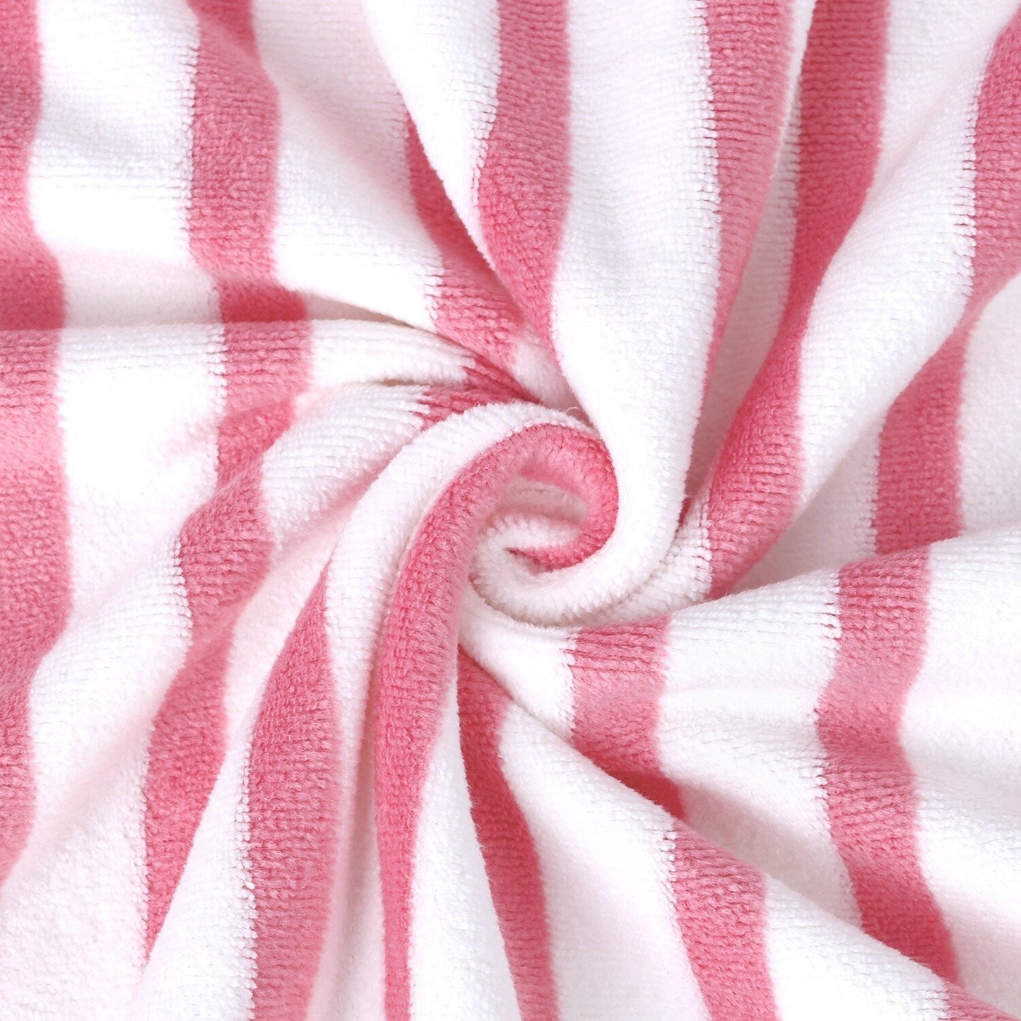 Confezione da 6 asciugamani da spiaggia a righe Cabana