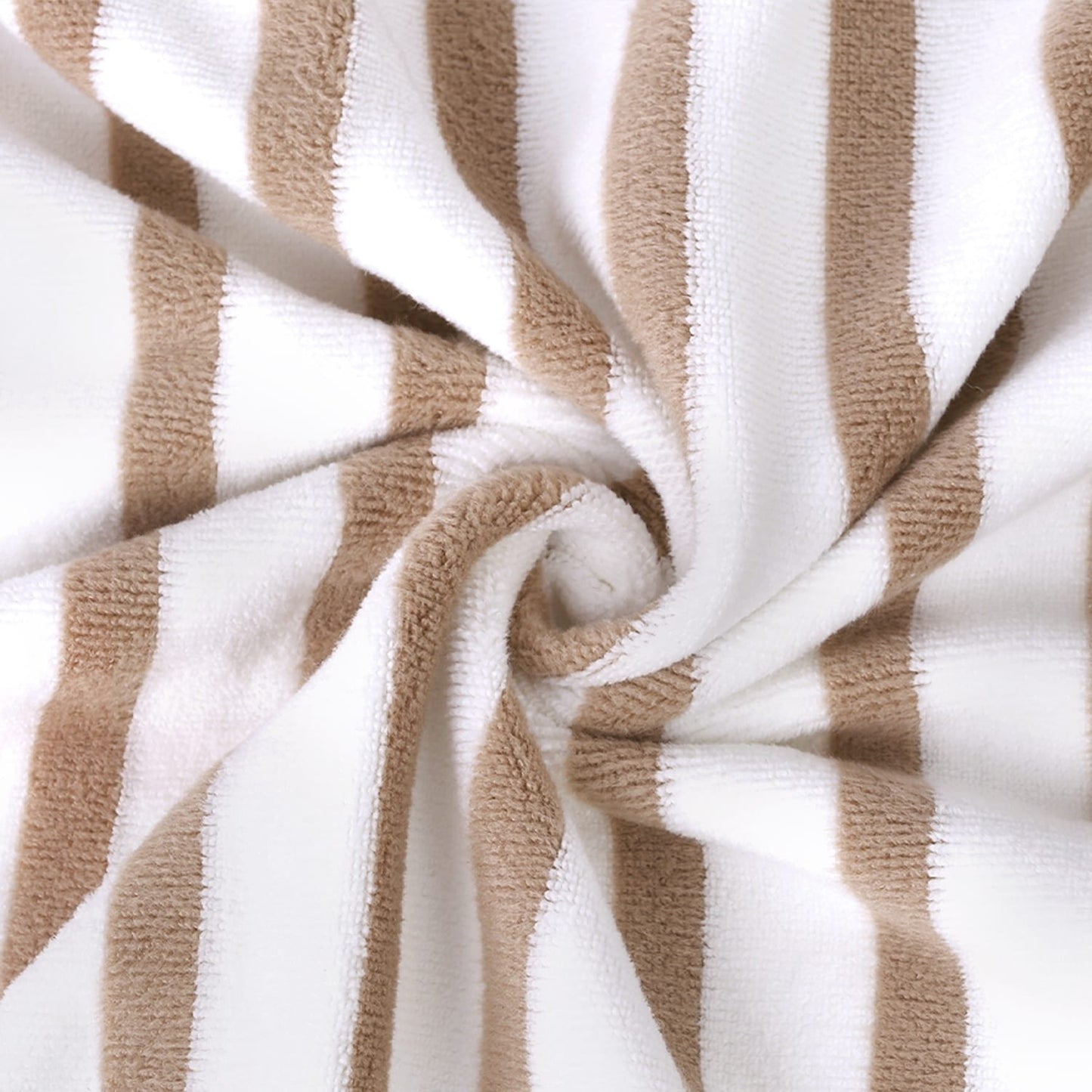 Confezione da 6 asciugamani da spiaggia a righe Cabana