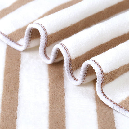 Confezione da 6 asciugamani da spiaggia a righe Cabana