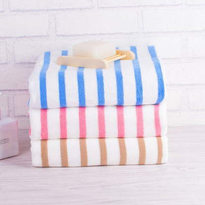 Confezione da 6 asciugamani da spiaggia a righe Cabana