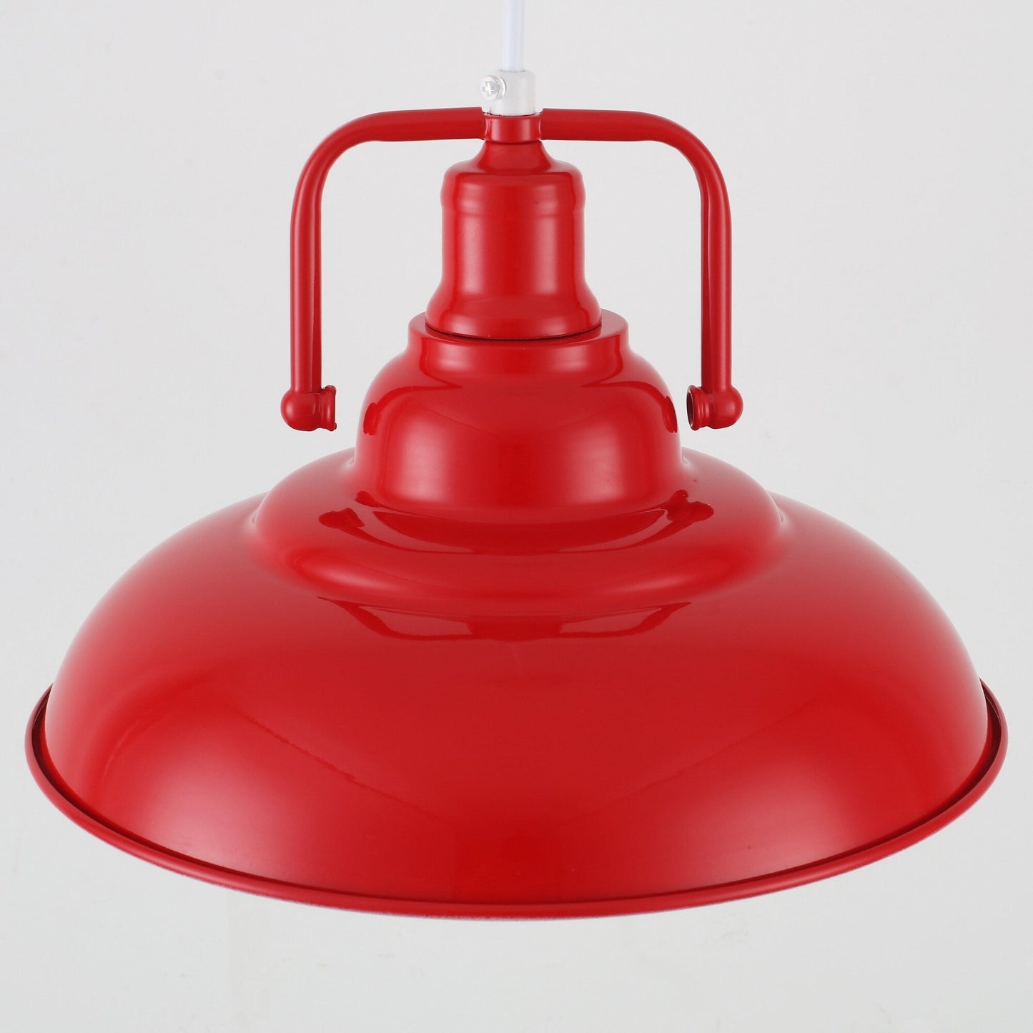Lampada a sospensione da 60 Watt a 1 luce con paralume a cupola per isola cucina, lampadario classico semi-incassato per sala da pranzo
