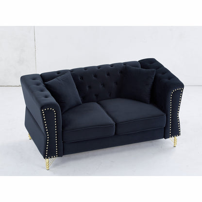 Divano Chesterfield in velluto 60.2