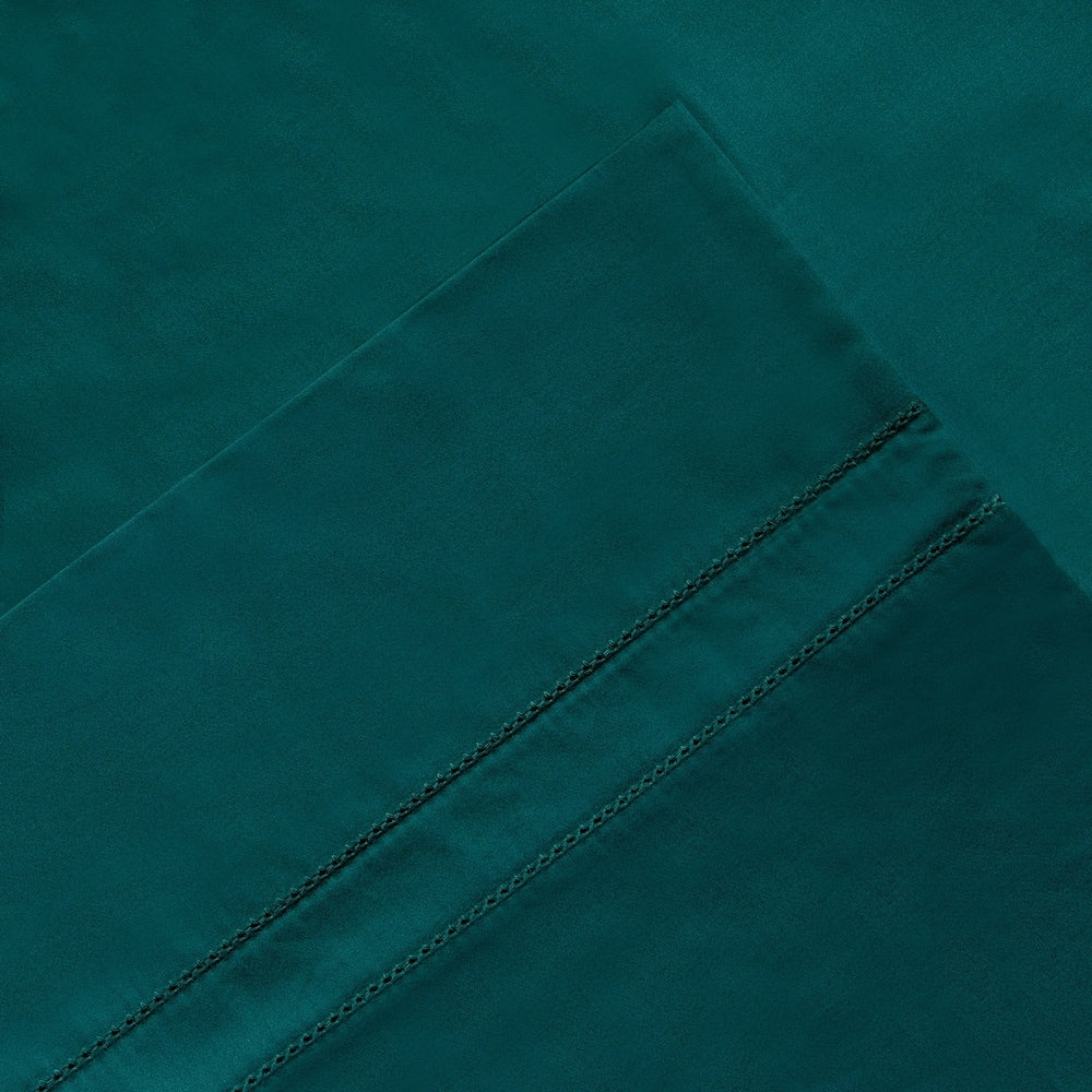 Coppia di federe per cuscini in cotone a fibra lunga Pointehaven 620 fili