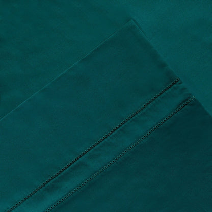 Coppia di federe per cuscini in cotone a fibra lunga Pointehaven 620 fili