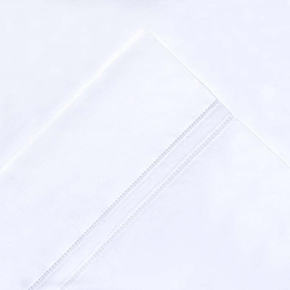 Coppia di federe per cuscini in cotone a fibra lunga Pointehaven 620 fili