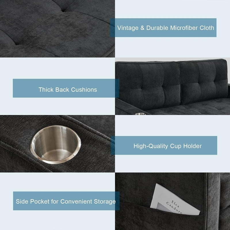 Divano letto a due posti VINGLI