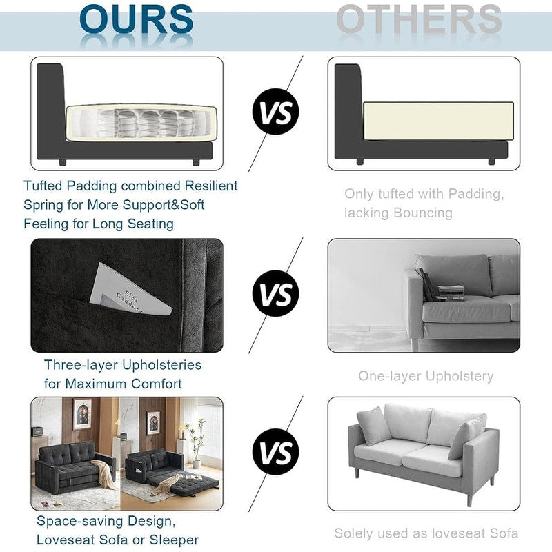 Divano letto a due posti VINGLI