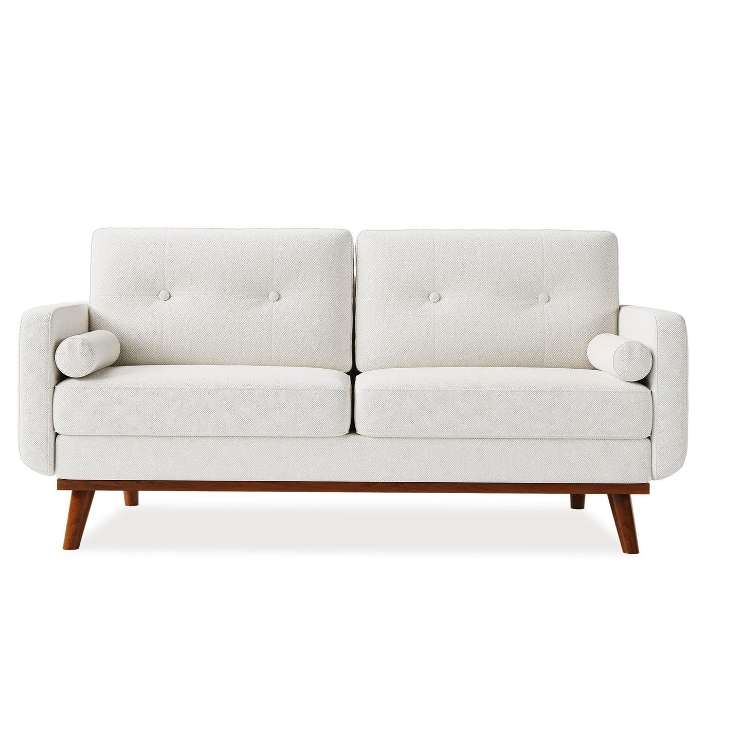 Divano a due posti da 64 pollici, divano moderno di metà secolo, comodi divani a due posti per il soggiorno