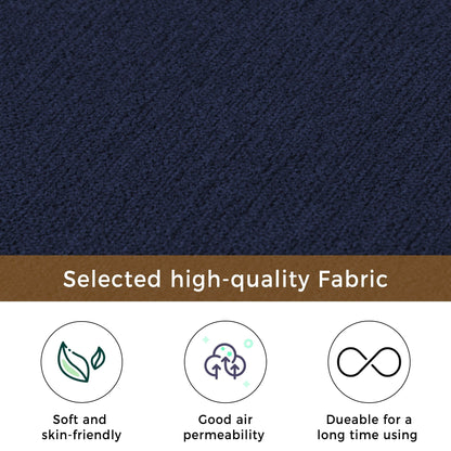 65 Chaise longue angolare moderna in lino con cuscini rimovibili, divano letto, divano per il tempo libero, chaise longue imbottita