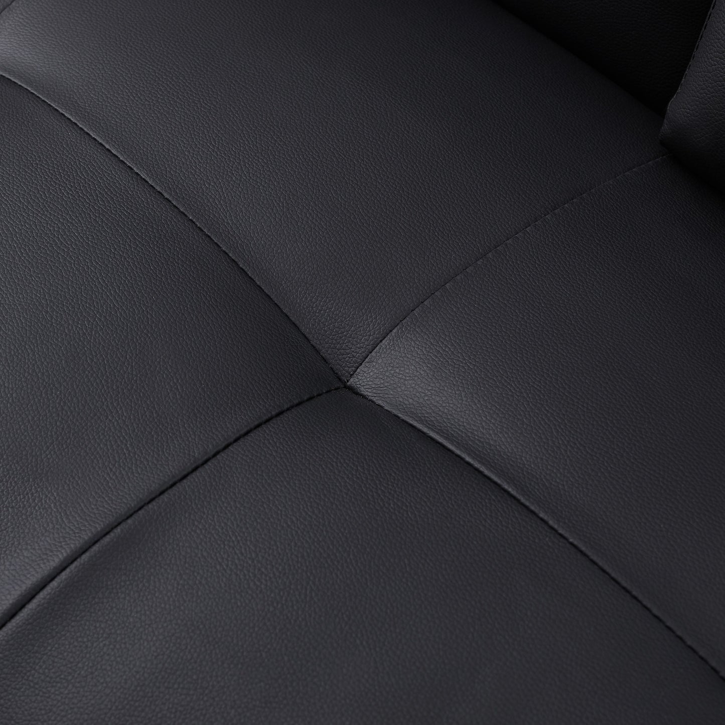 Divano letto pieghevole da 66 posti con gambe in metallo argentato e portabicchieri per soggiorno