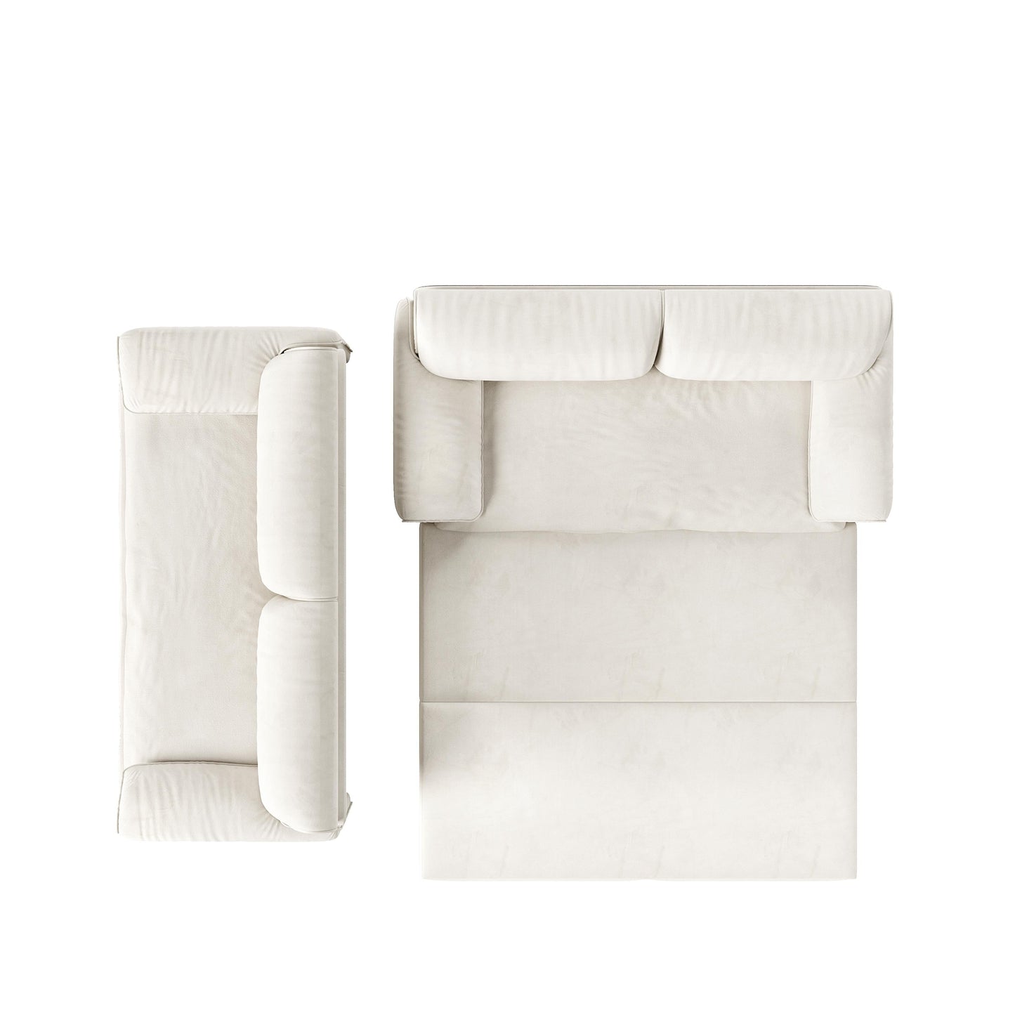 Divano letto estraibile da 66 pollici, divano letto convertibile 3 in 1 con contenitore laterale, divano letto multifunzionale in velluto