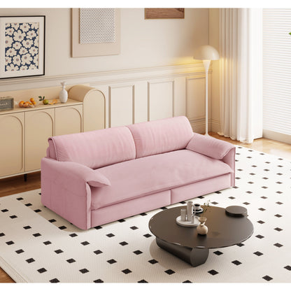 Divano letto estraibile da 66 pollici, divano letto convertibile 3 in 1 con contenitore laterale, divano letto multifunzionale in velluto