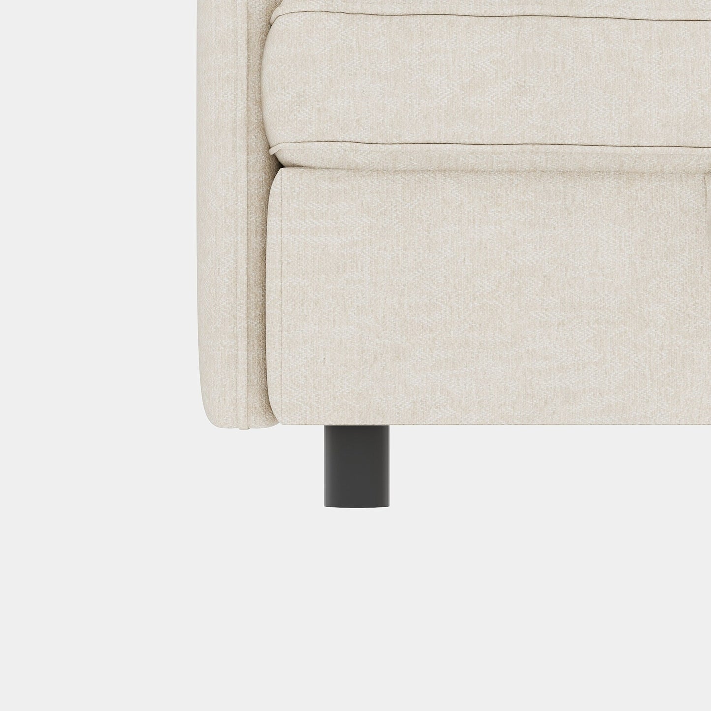 Divano a due posti in ciniglia di metà secolo, con vano portaoggetti nascosto e capacità di 250 libbre