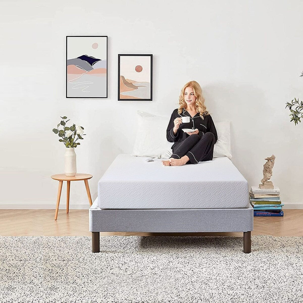 Materasso in memory foam medio da 6'', misura singola/matrimoniale