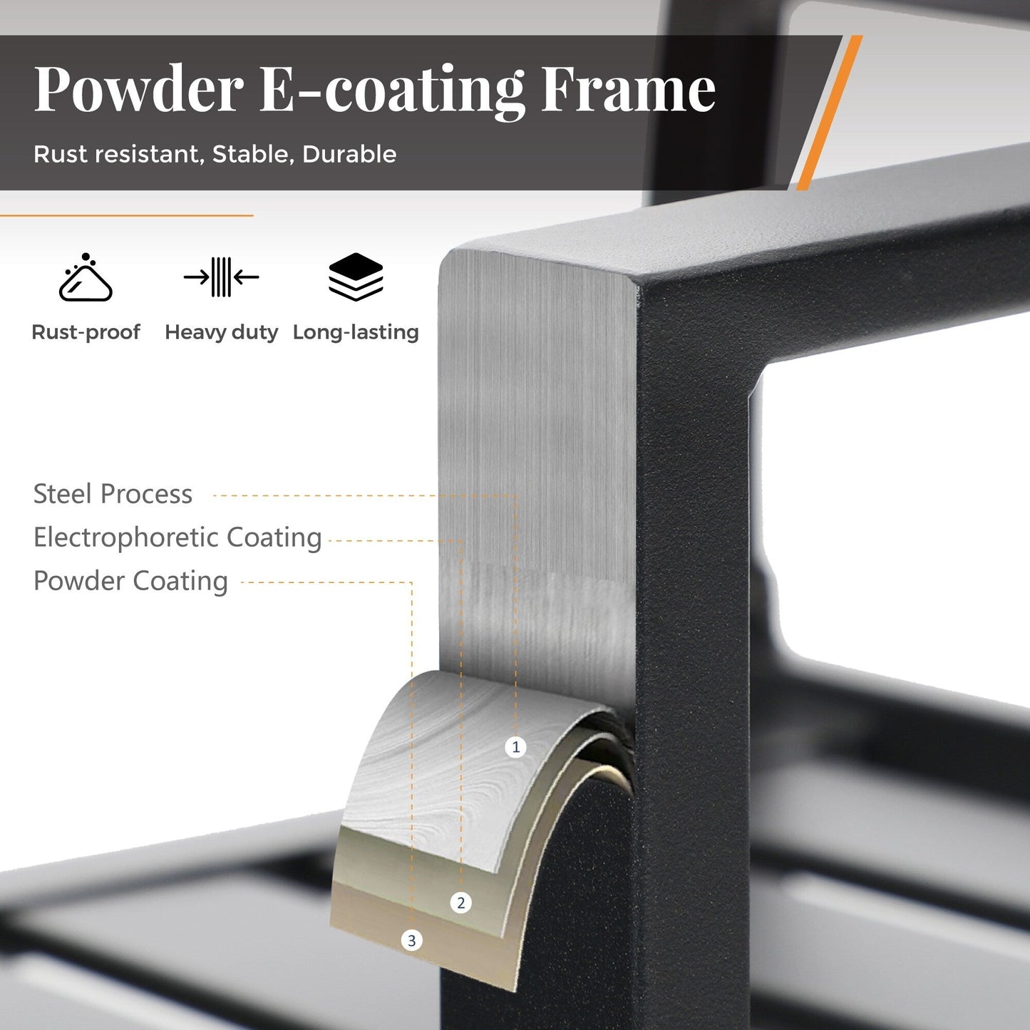 MAISON ARTS Set da pranzo per patio da 7 pezzi, grande tavolo da pranzo rotondo con foro per ombrellone e sedie da pranzo girevoli in metallo