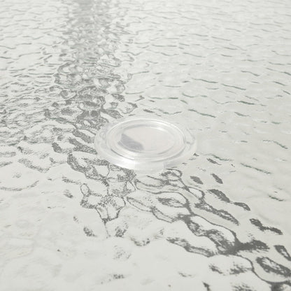 Set da pranzo da giardino con tavolo e sedie da 7 pezzi, tavolo in vetro e 6 sedie