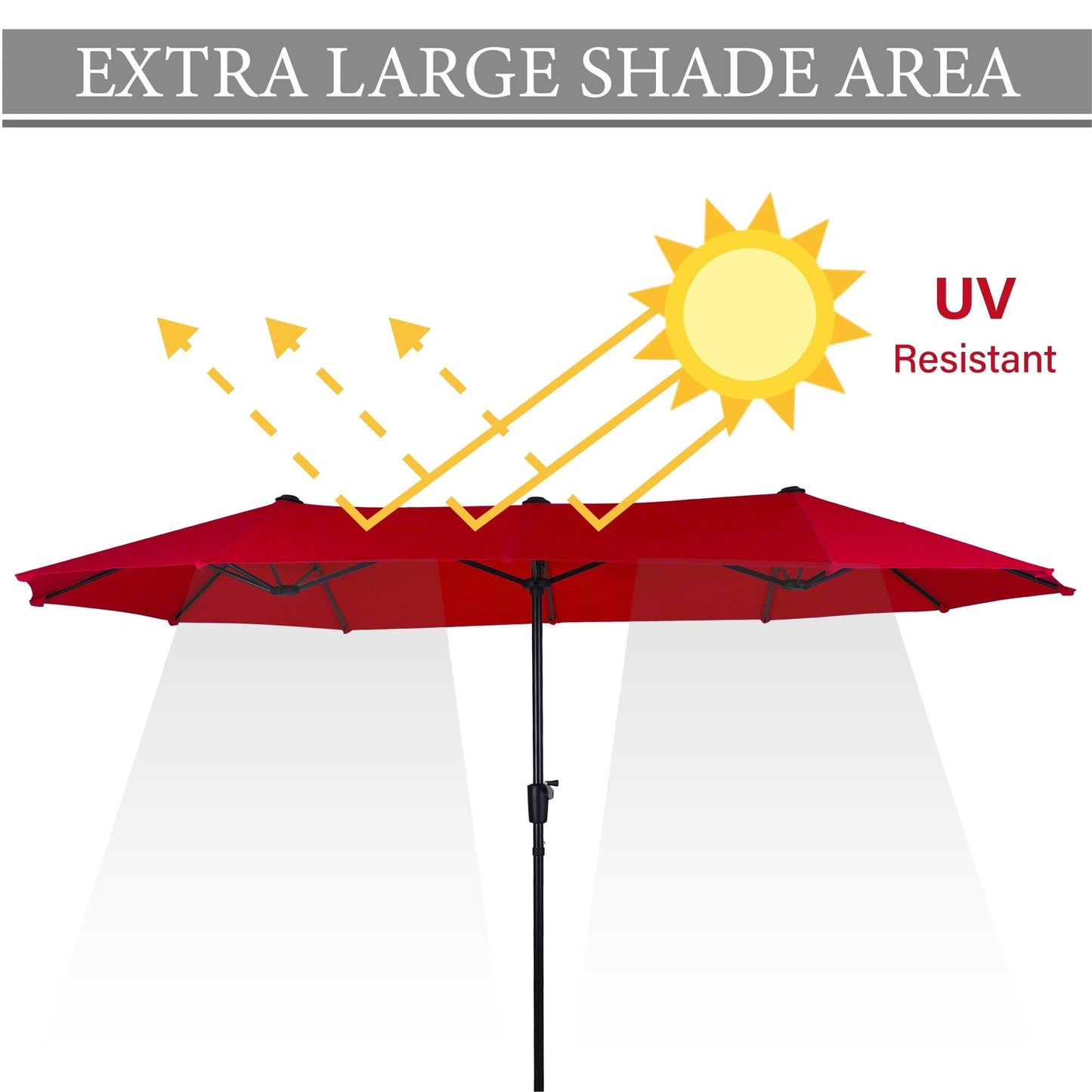 MAISON ARTS Set da pranzo da giardino da 7 pezzi con sedie girevoli in textilene