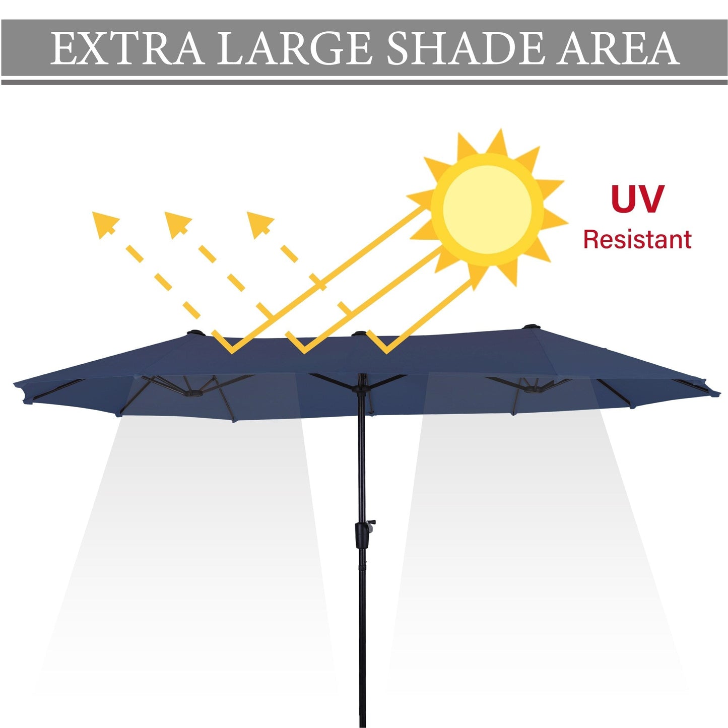 MAISON ARTS Set da pranzo da giardino da 7 pezzi con sedie girevoli in textilene