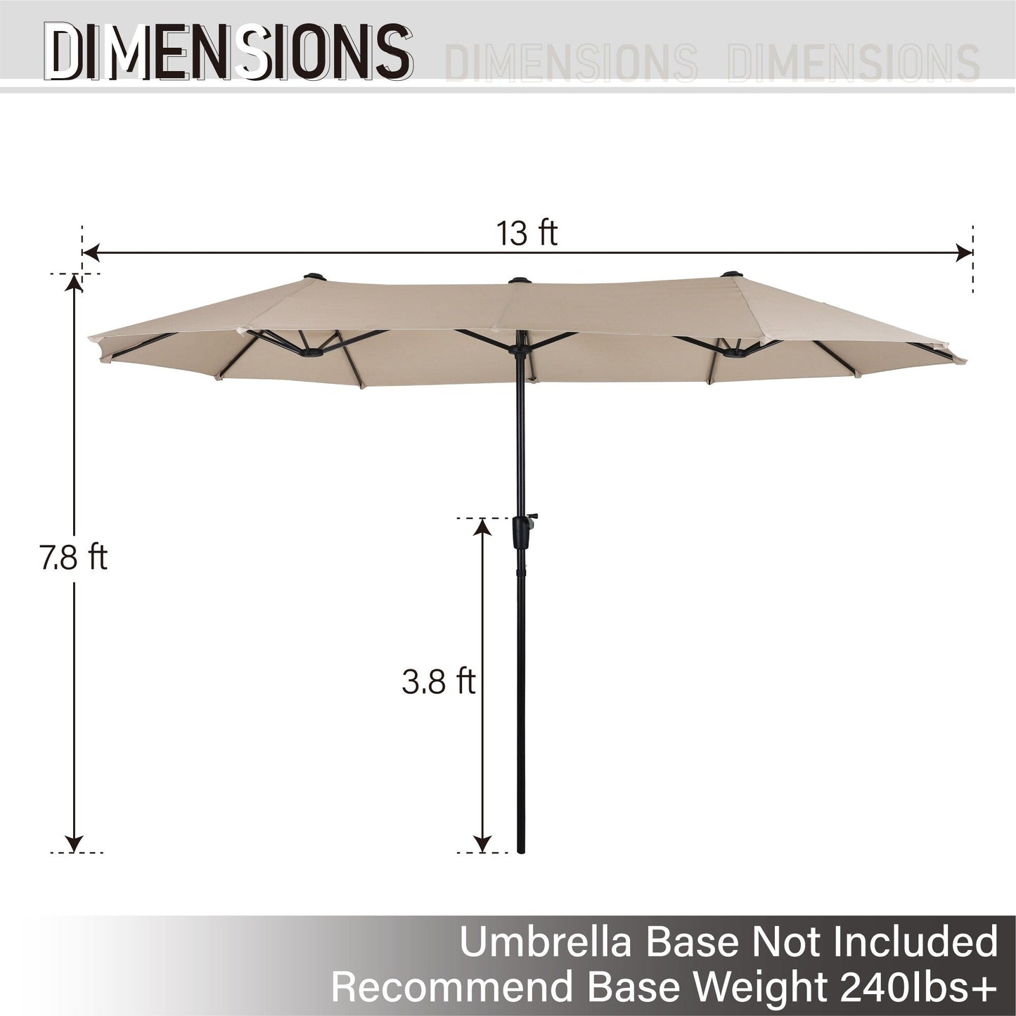 MAISON ARTS Set da pranzo da giardino da 7 pezzi con sedie girevoli in textilene