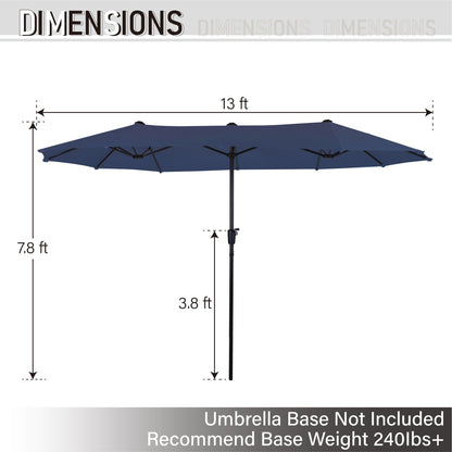 MAISON ARTS Set da pranzo da giardino da 7 pezzi con sedie girevoli in textilene