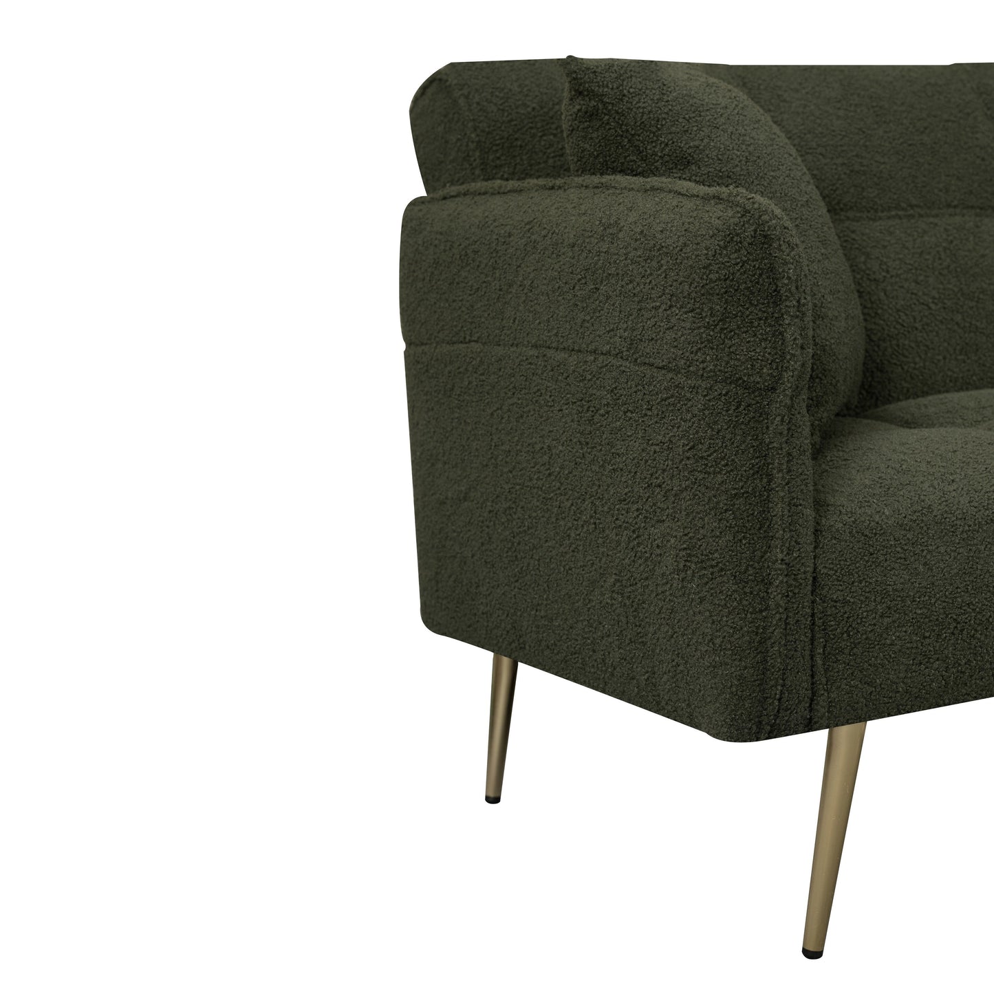 Divano letto matrimoniale trasformabile con braccioli pieghevoli - 31,10 x 70,00 x 31,49