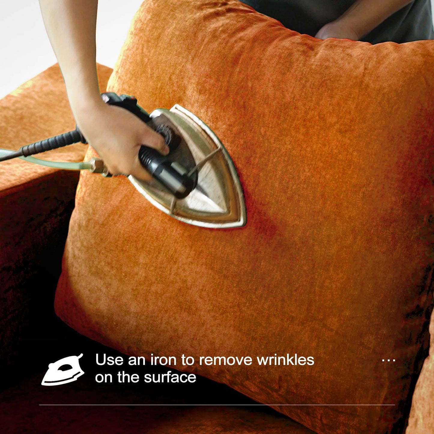 Divano letto trasformabile imbottito 70.87, poltrona trasformabile, comodo divano per soggiorno, camera da letto, tessuto ciniglia