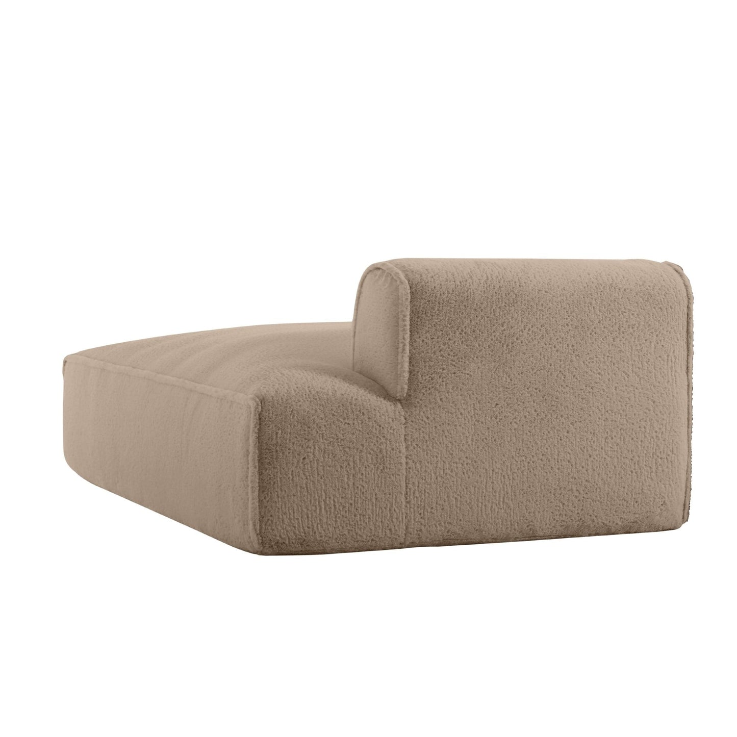 72 Divano letto modulare oversize imbottito in schiuma compressa