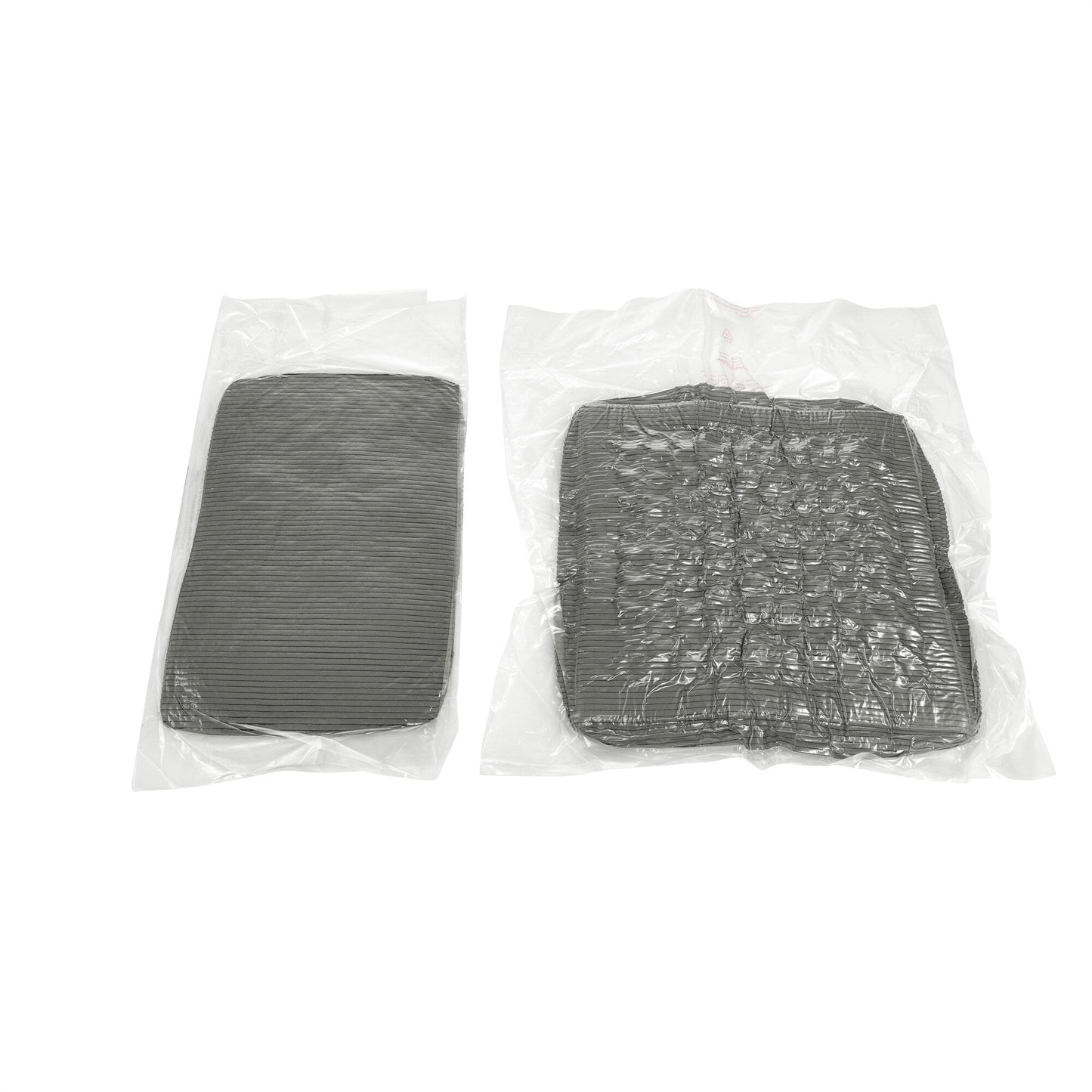 Divano moderno a 2 posti in velluto a coste, seduta profonda, con portabicchieri e portatelefono