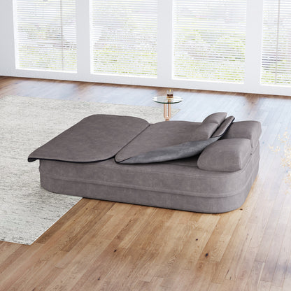Divano letto trasformabile da 75'' con coperta, divano da pavimento, divano da salotto per soggiorno