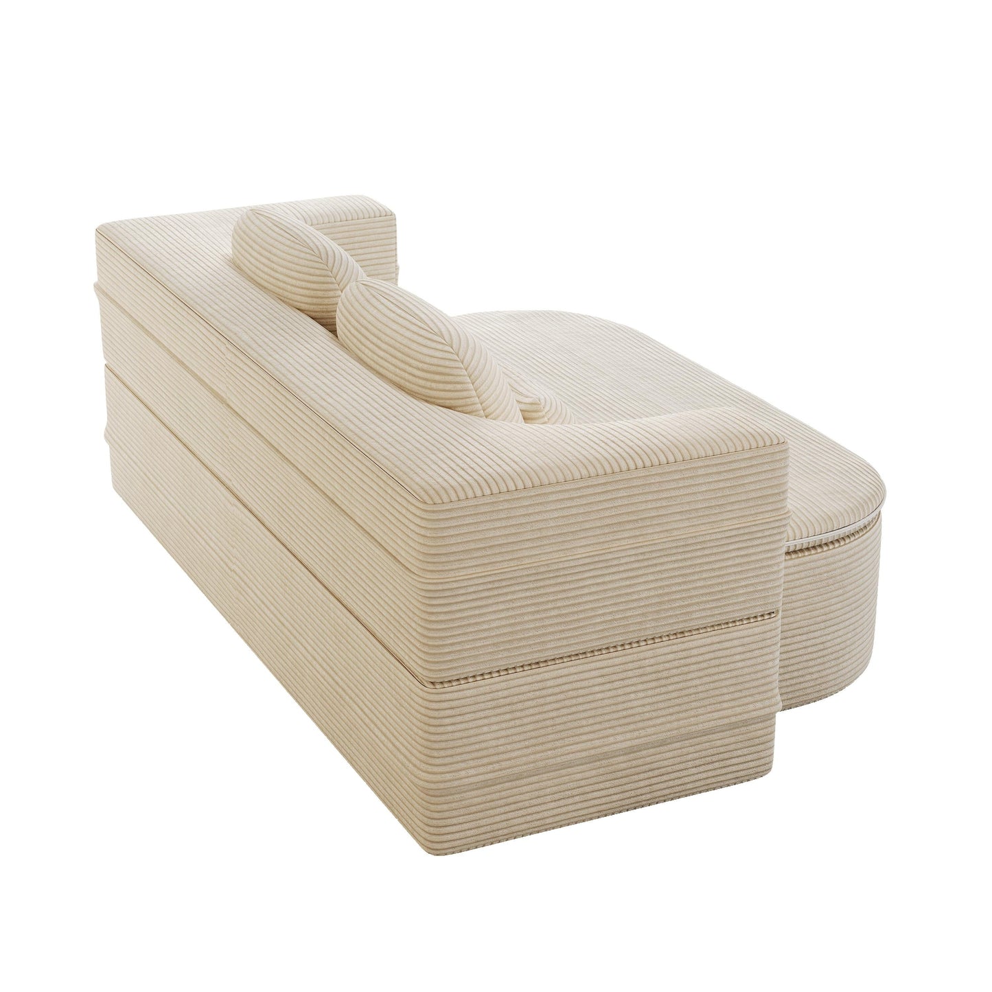 Divano letto trasformabile da 75'' con coperta, divano da pavimento, divano da salotto per soggiorno