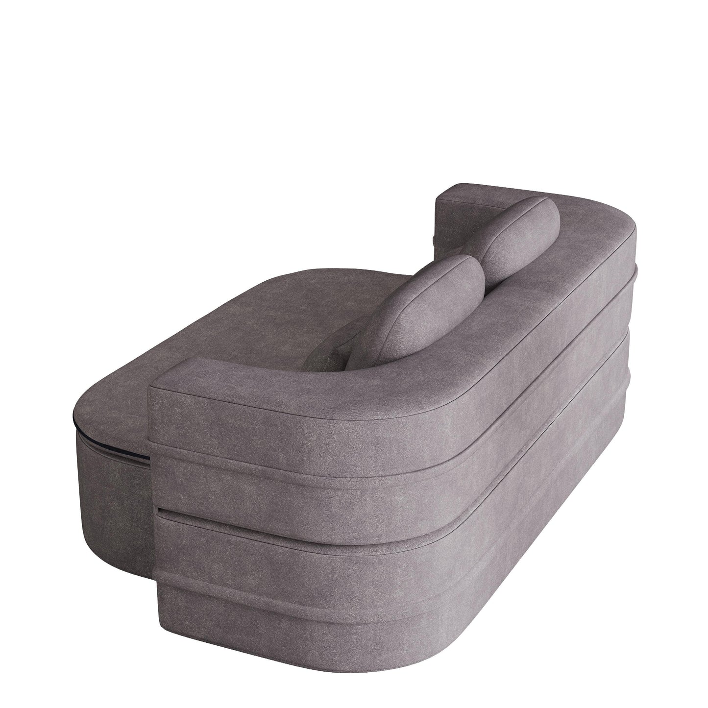 Divano letto pieghevole 2 in 1 da 75'', divano letto trasformabile in ciniglia di schiuma con coperta multifunzionale, divano da salotto
