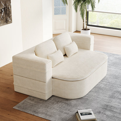 Divano pieghevole 2 in 1 da 75'', divano letto trasformabile in schiuma con coperta multifunzionale, divano da pavimento