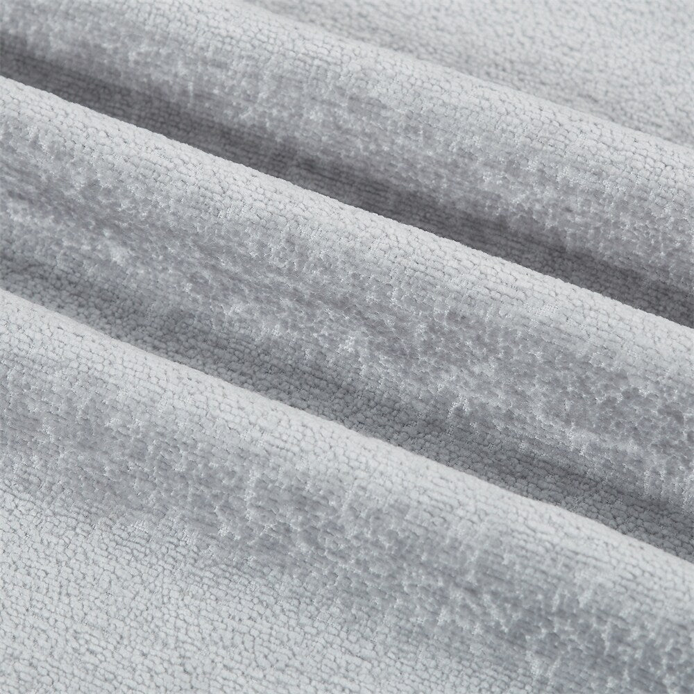 Divano imbottito in ciniglia 78.7 con gambe