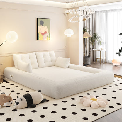 78.7 Letto per cani umano, divano letto pieghevole 3 in 1